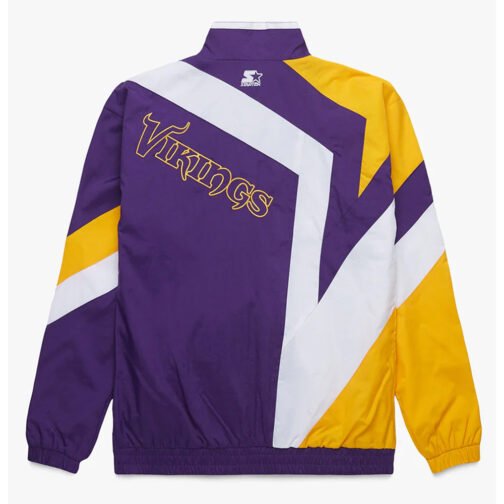 Minnesota Vikings Star Windbreaker Jacket - Image 2