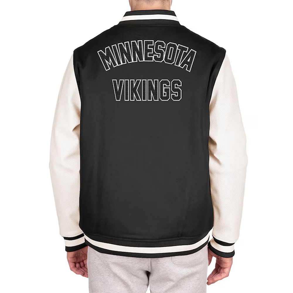 Minnesota Vikings Third Down Varsity Jacket - Image 5
