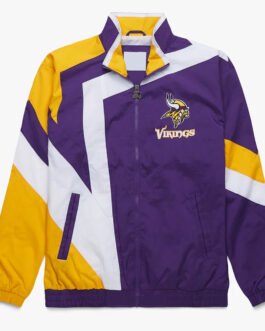 Minnesota Vikings Star Windbreaker Jacket