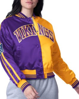 Minnesota Vikings Zone Blitz Purple/Gold Jacket