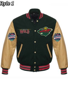 Minnesota Wild Classic Varsity Jacket