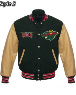 Minnesota Wild Classic Varsity Jacket