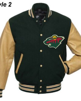 NHL Minnesota Wild Varsity Jacket