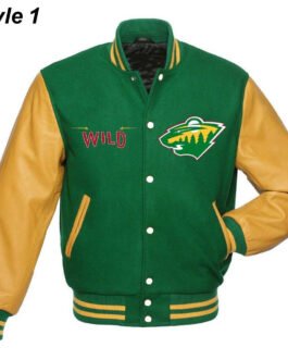 NHL Minnesota Wild Varsity Jacket