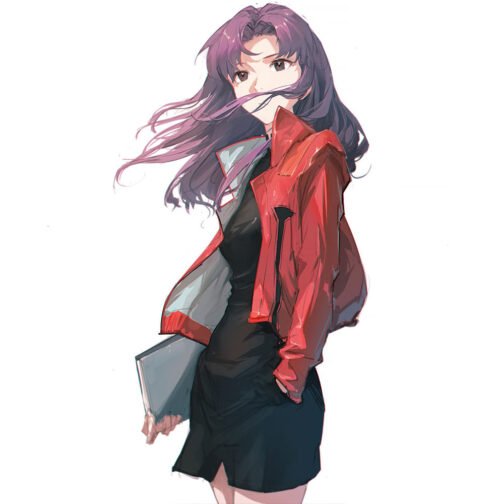 Misato Katsuragi Neon Genesis Evangelion Cropped Jacket - Image 10