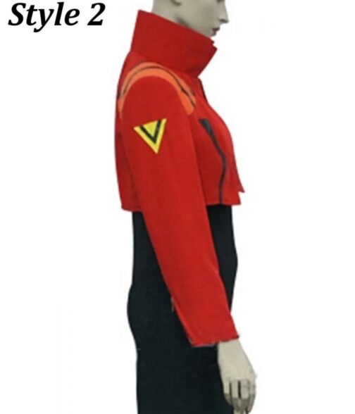 Misato Katsuragi Neon Genesis Evangelion Cropped Jacket - Image 7