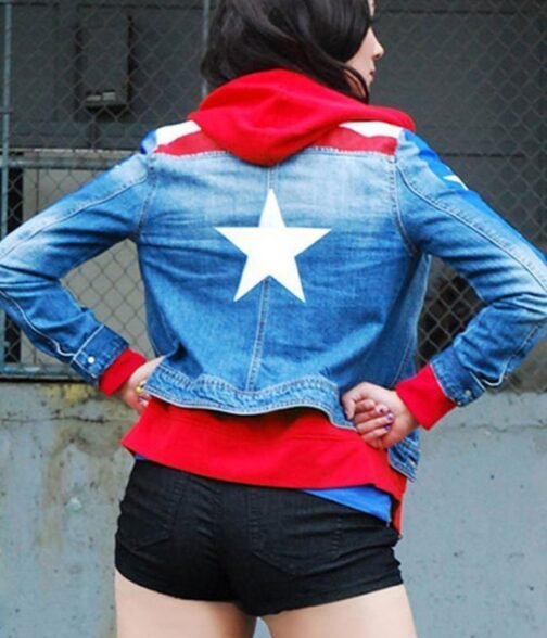 Miss America America Chavez Blue Jacket - Image 3