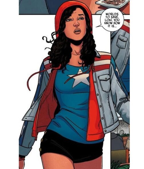 Miss America America Chavez Blue Jacket - Image 2