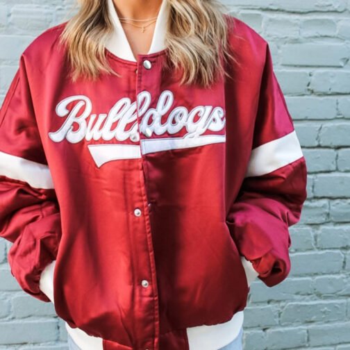 Mississippi State Bulldogs Swipe Varsity Jacket - Image 3