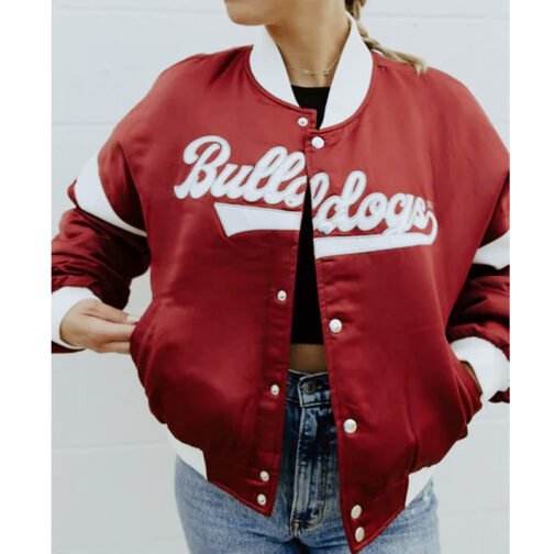 Mississippi State Bulldogs Swipe Varsity Jacket - Image 4
