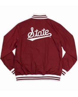 Mississippi State Script Retro Bomber Jacket
