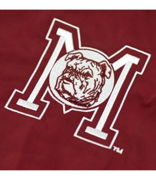 Mississippi State Script Retro Bomber Jacket - Image 3