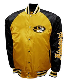 Missouri Tigers The Game Gold Satin Jacket