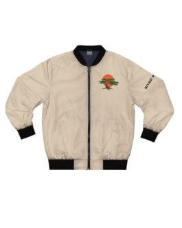 White Miyagi Do Karate Satin Jacket