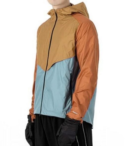 Mo Mohammed Amer Color Block Hooded Jacket - Image 4