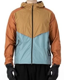 Mo Mohammed Amer Color Block Hooded Jacket