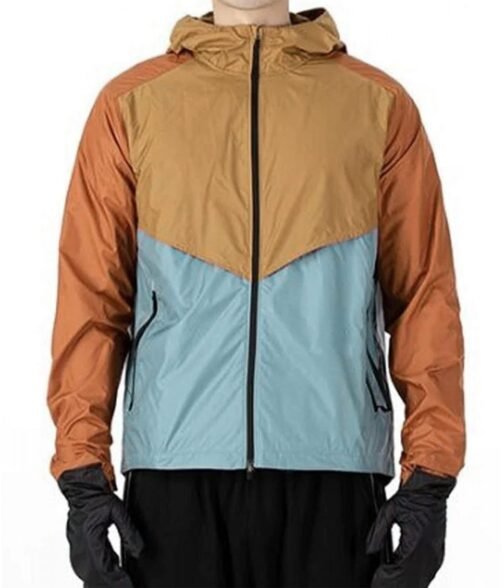 Mo Mohammed Amer Color Block Hooded Jacket