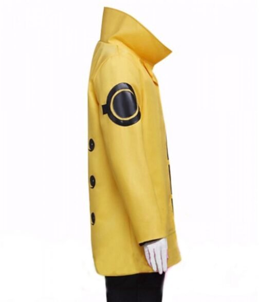 Modo Chakra Del Nueve Colas Naruto Cotton Coat - Image 4
