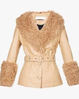 Dexter New Blood Jamie Chung Fur Trim Leather Jacket