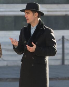 Pedro Alonso Money Heist Season 05 Black Wool Coat