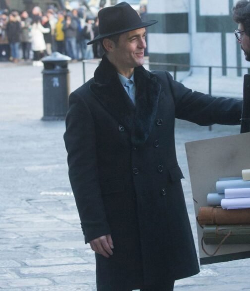 Pedro Alonso Money Heist Season 05 Black Wool Coat - Image 5