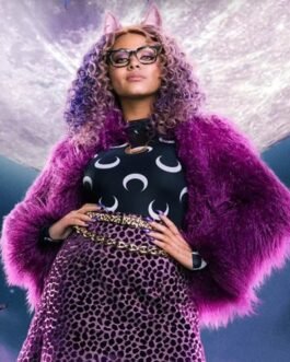 Miia Harris Monster High Purple Fur Jacket