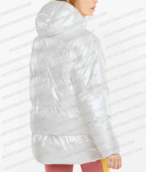 Nasiv Sall Monster High White Puffer Jacket - Image 3