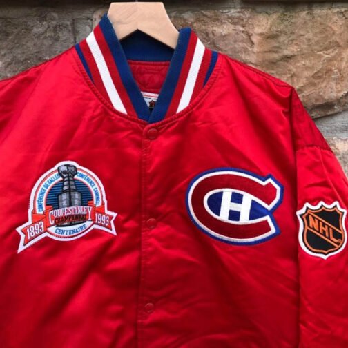 Montreal Canadiens 1993 Stanley Cup Jacket - Image 3