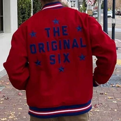 OVO Montreal Canadiens Varsity Jacket - Image 5