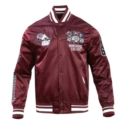 Morehouse College Homecoming Rib Satin Jacket