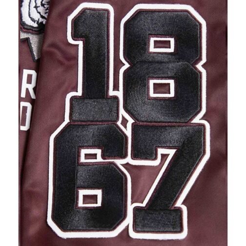 Morehouse College Homecoming Rib Satin Jacket - Image 10