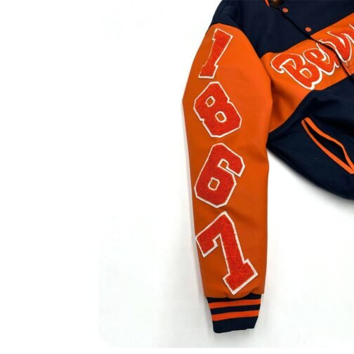 Morgan State Bears Ole Skool Letterman Jacket - Image 3