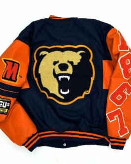 Morgan State Bears Ole Skool Letterman Jacket