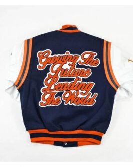 Morgan State University Motto 2.0 White and Blue Jacket