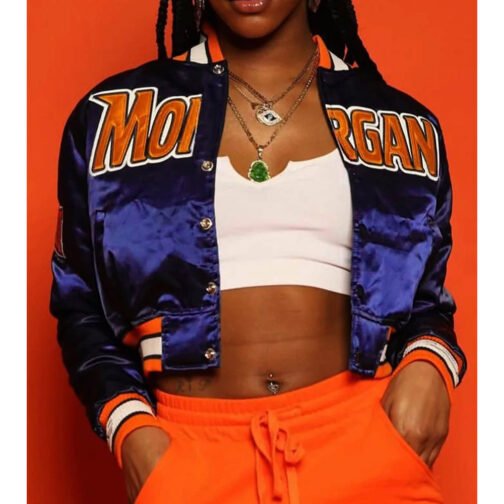 Women’s Morgan State University Bomber Jacket - Image 3