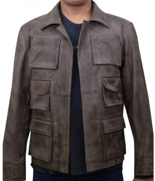 Jason Mortal Kombat X Brown Jacket