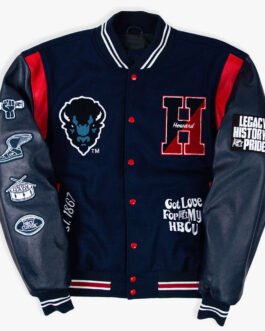 Howard University The Mecca Motto 3.0 Varsity Jacket
