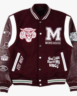 Morehouse College Motto 3.0 Varsity Jacket