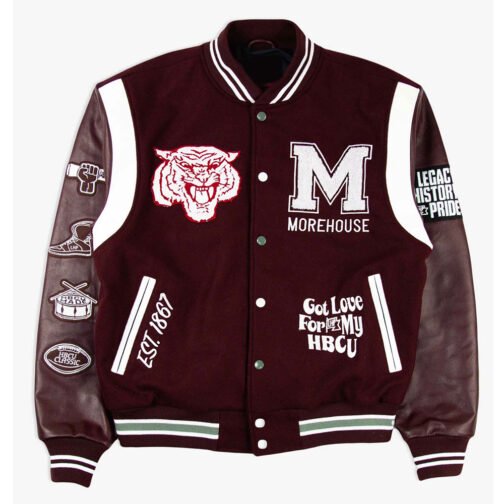 Morehouse College Motto 3.0 Varsity Jacket