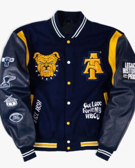 North Carolina A&T Motto 3.0 Aggie Pride Varsity Jacket