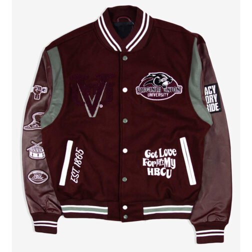 Virginia Union Motto 3.0 Varsity Jacket