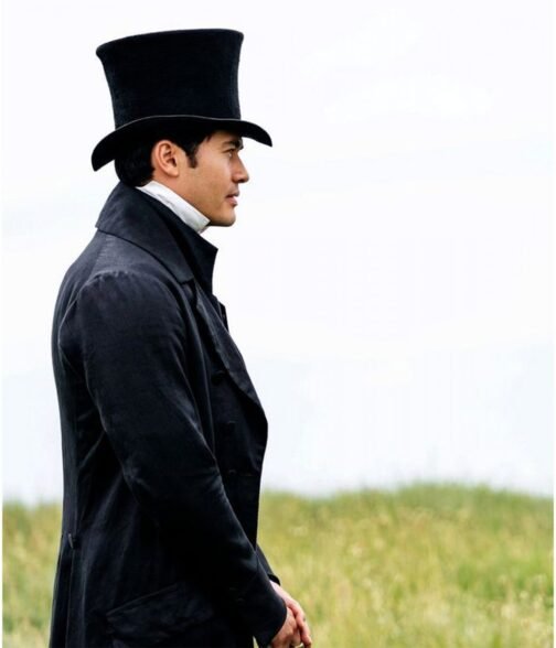 Persuasion Henry Golding Black Coat - Image 7