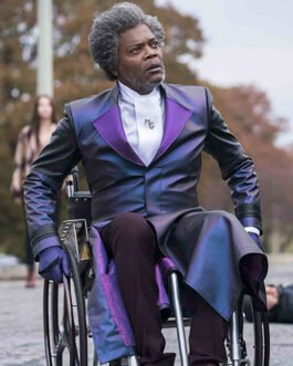 Mr Glass Samuel L. Jackson Leather Coat