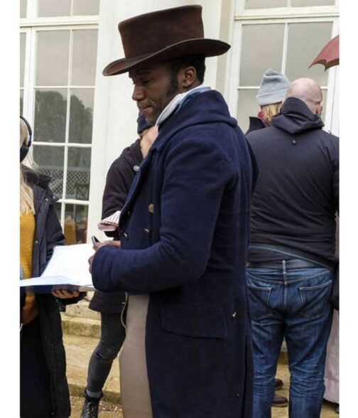 Mr. Malcolm’s List Sope Dirisu Blue Wool Tailcoat - Image 4