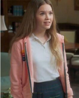 Kyla Kenedy Mr. Mayor 5-Stripe Pink Hoodie
