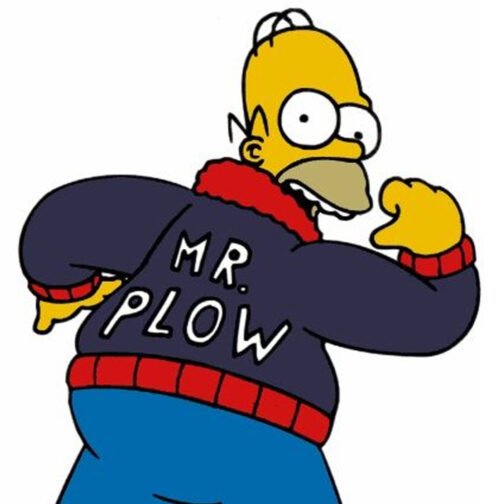 The Simpsons Homer Simpson Navy Bomber Jacket - Image 6