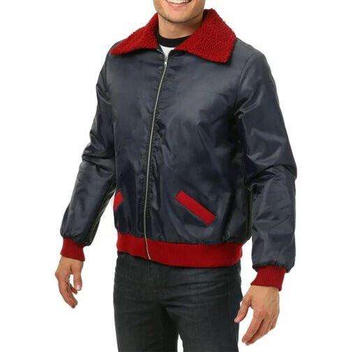 The Simpsons Homer Simpson Navy Bomber Jacket