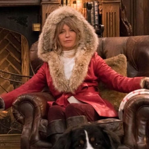 The Christmas Chronicles Goldie Hawn Red Jacket - Image 13
