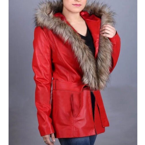 The Christmas Chronicles Goldie Hawn Red Jacket - Image 4