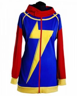 Ms Marvel Kamala Khan Zip Up Jacket